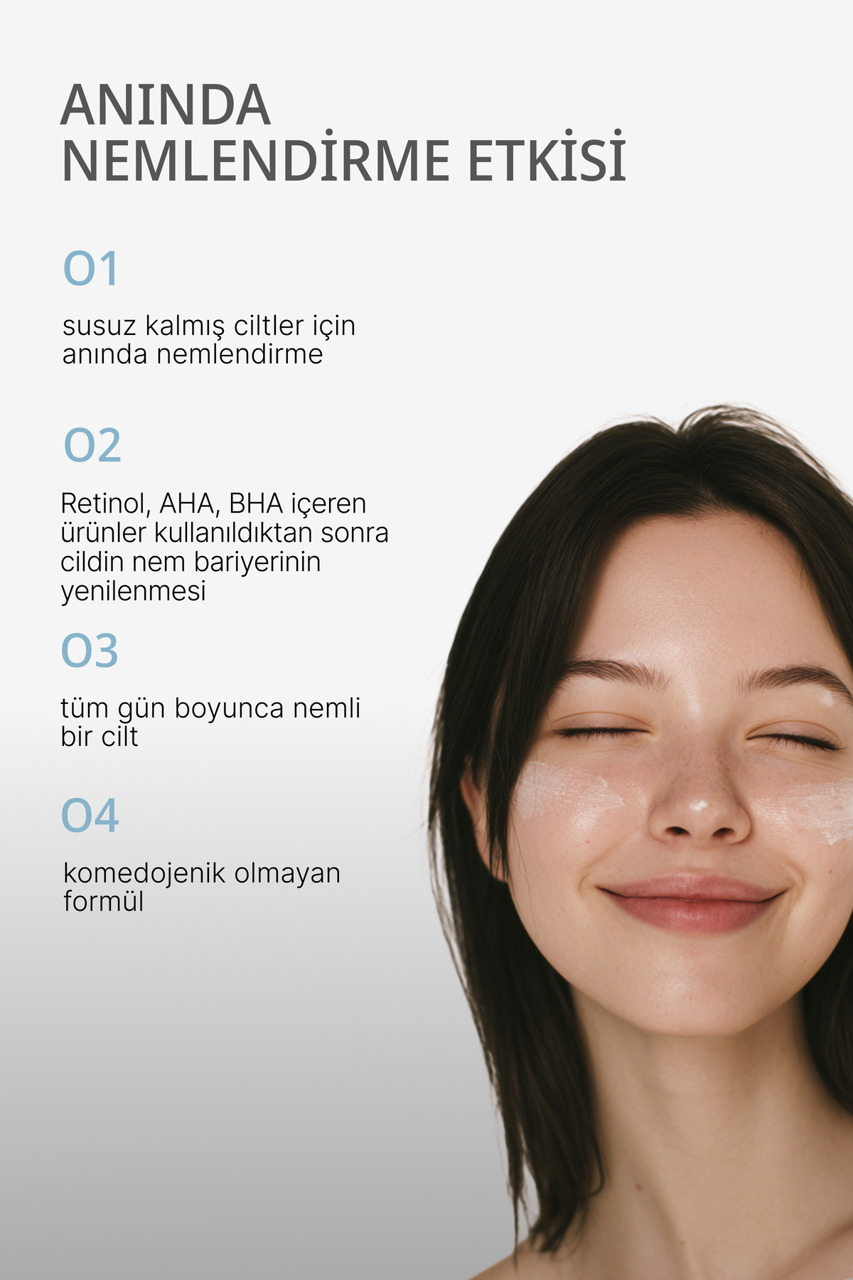 Su Bazlı Yoğun Nemlendirici Krem-Waterbased Moisturizng Cream