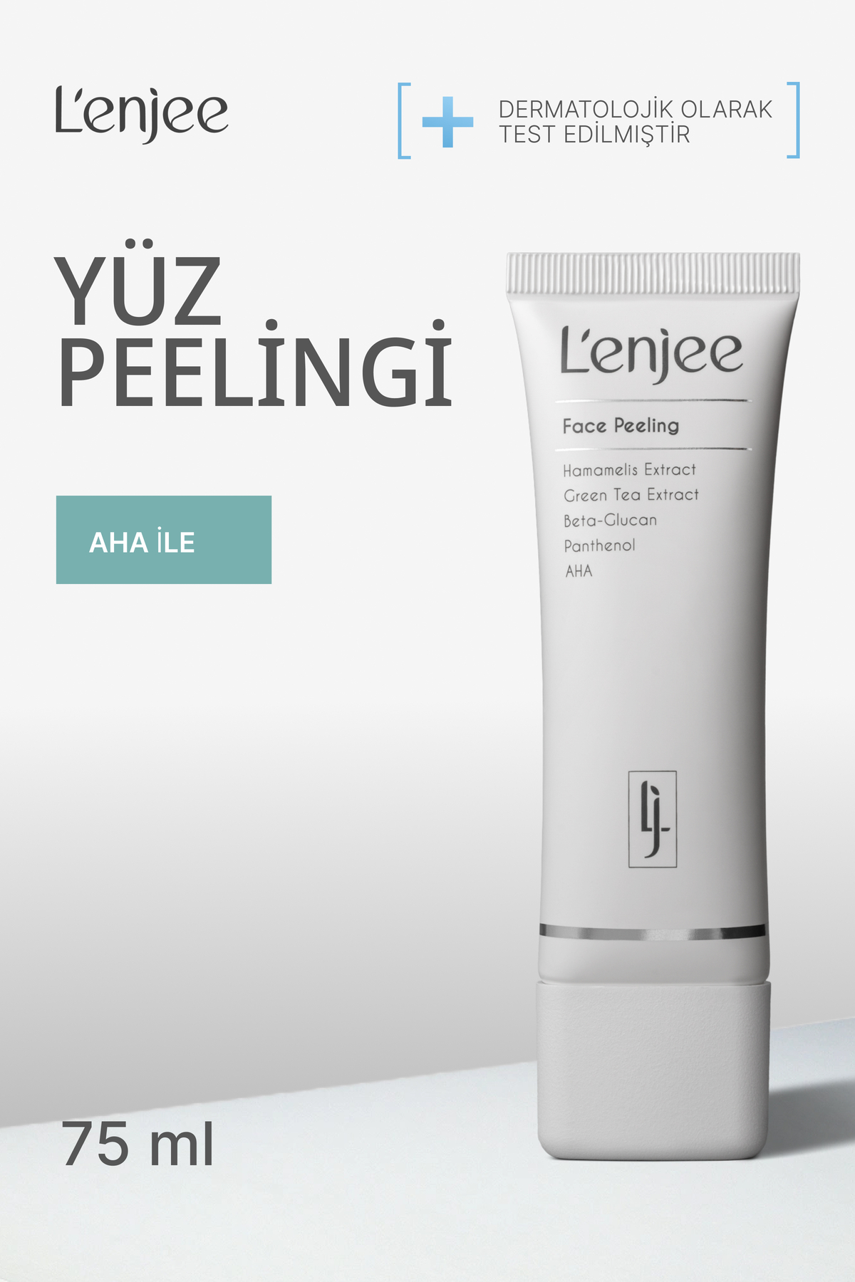 Arındırıcı ve Nemlendirici Yüz Peelingi- Face Peeling(Green Tea Extarct)