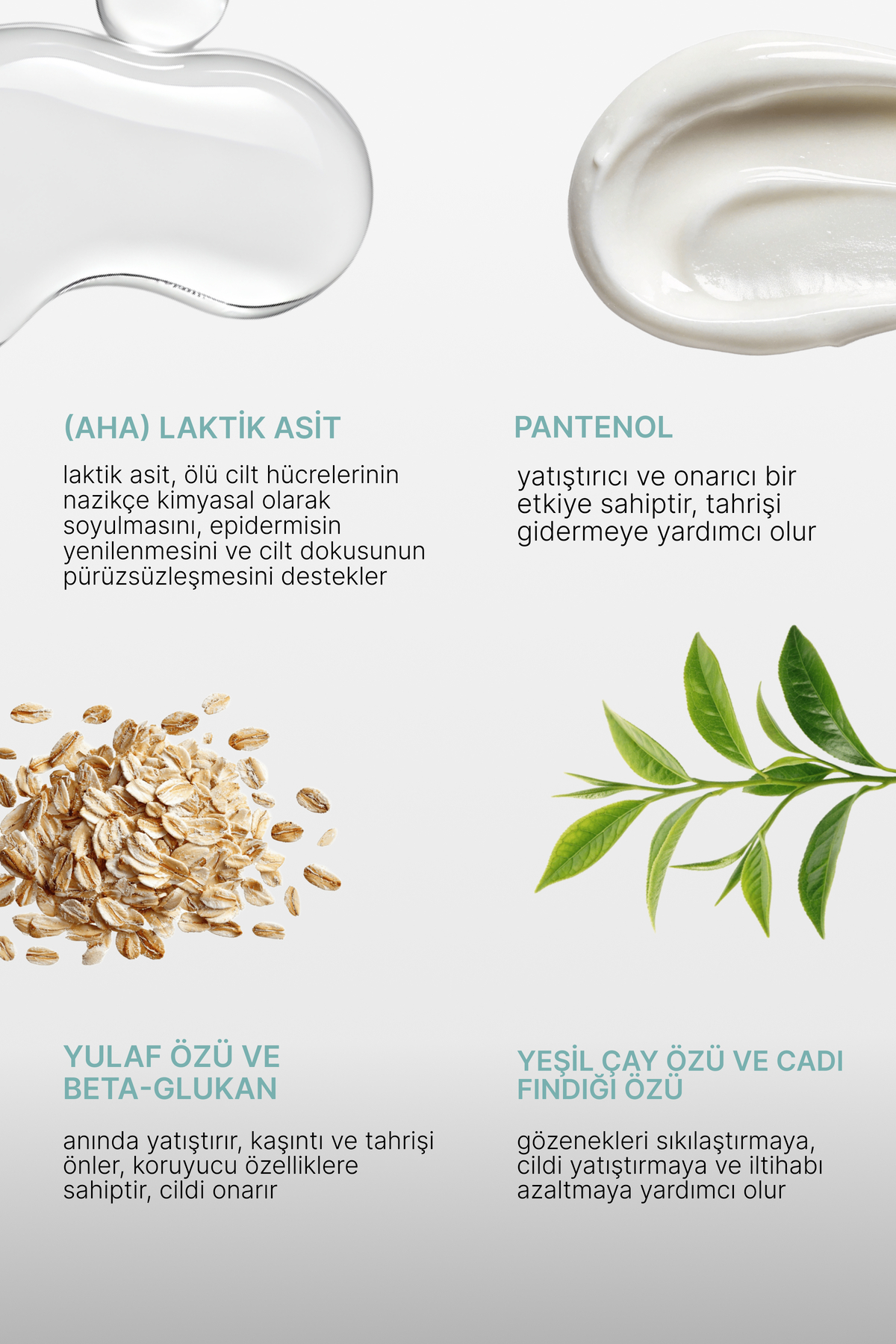 Arındırıcı ve Nemlendirici Yüz Peelingi- Face Peeling(Green Tea Extarct)
