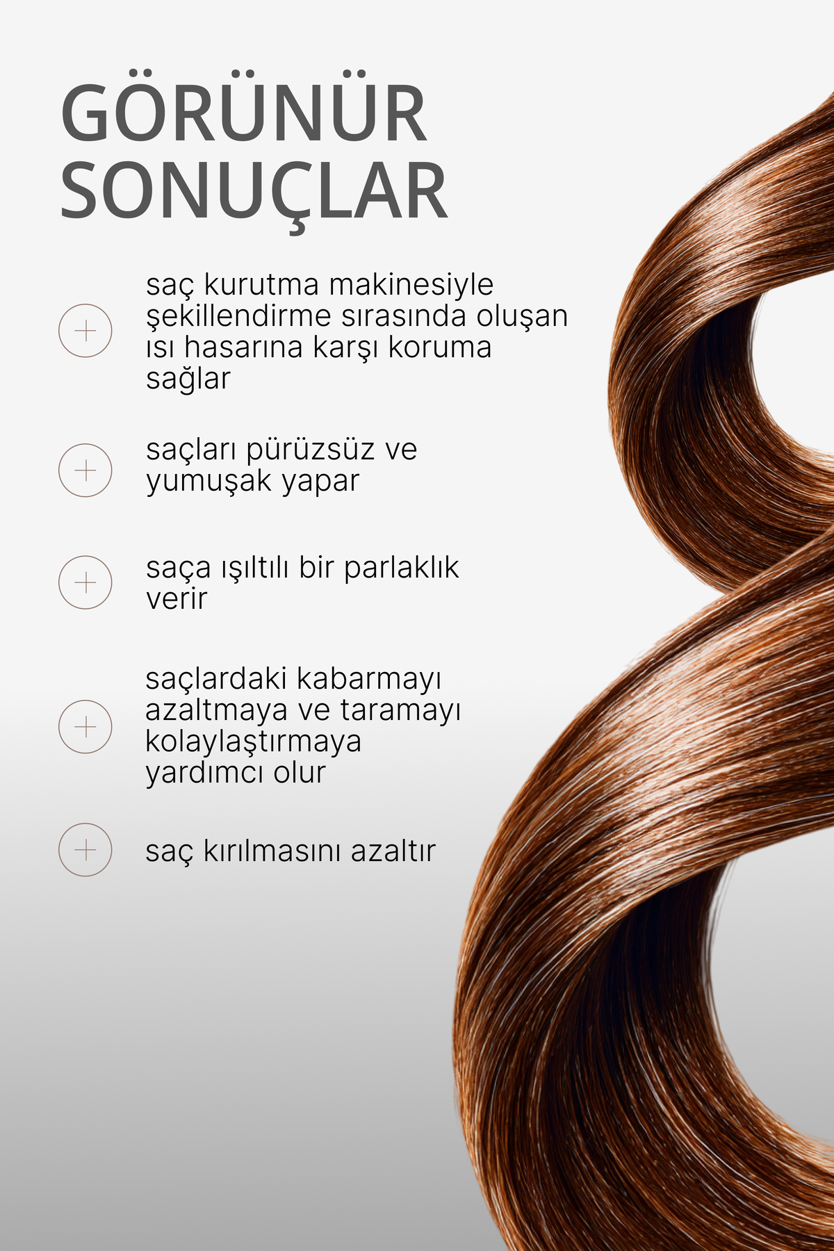 Güçlendirici Canlandırıcı Saç Bakım Spreyi | Hair Care Spray (Keratin, Procapil, Vit. E)