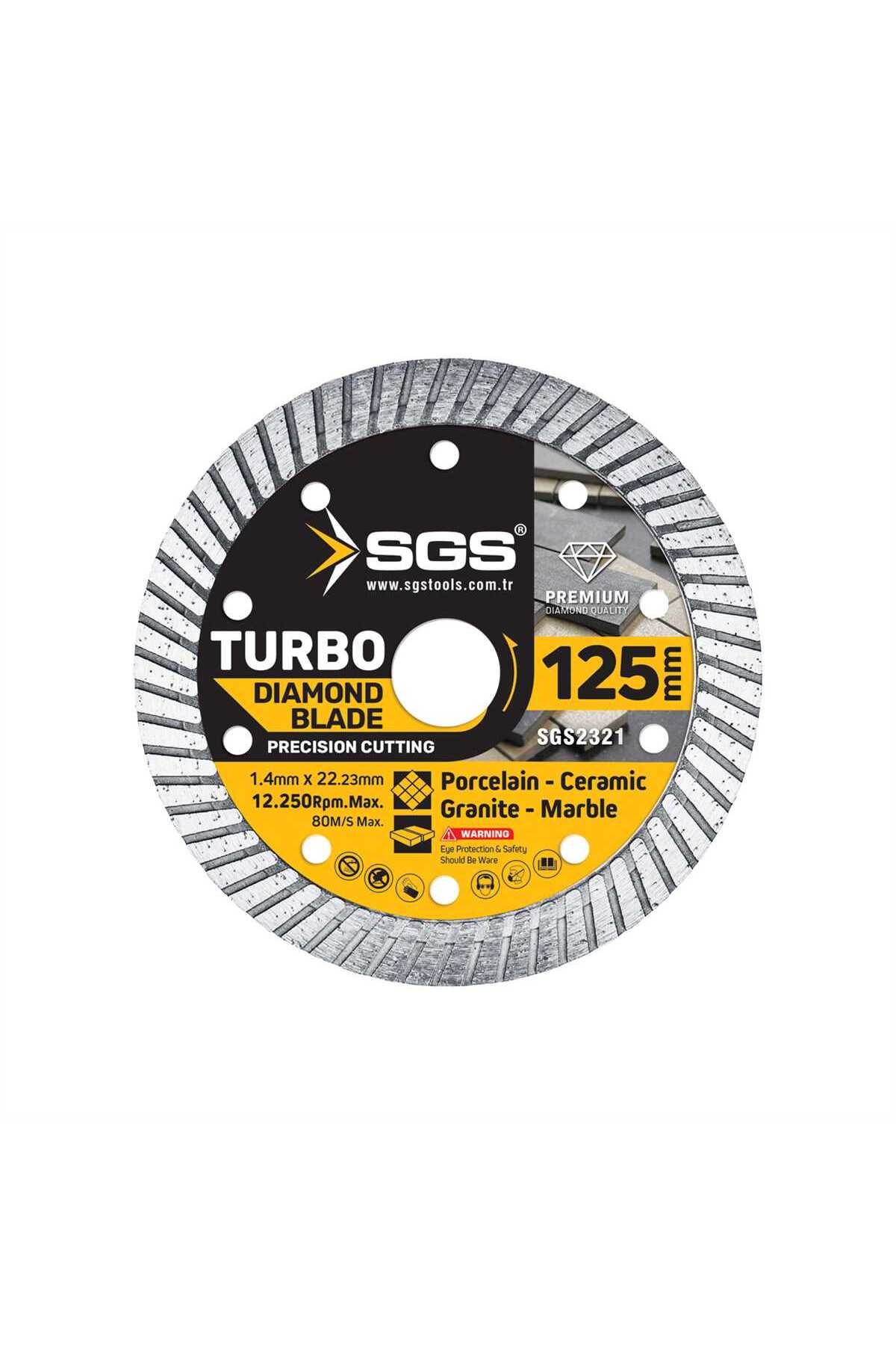 TURBO ELMAS KESİCİ (125*1,4 MM)