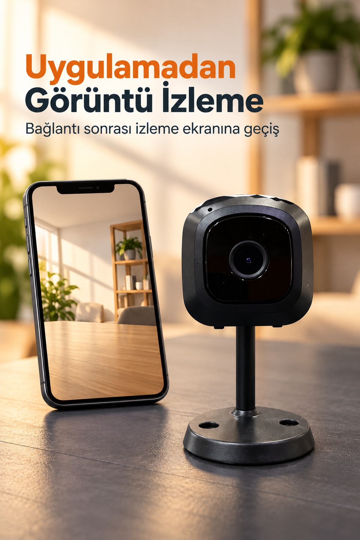 Mobil Uygulama Destekli WiFi Güvenlik Kamerası