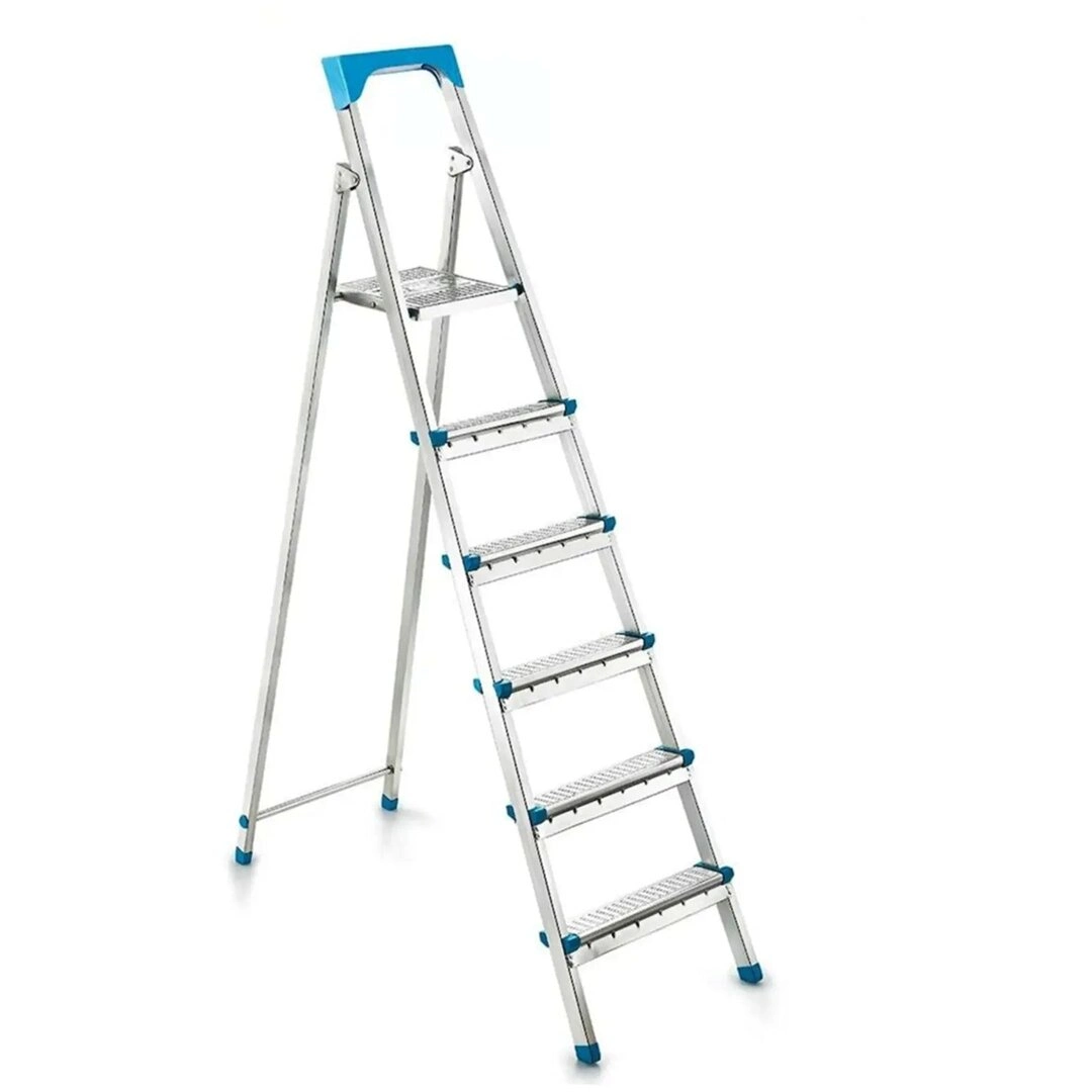 Merdiven 5+1 Basamaklı Metal Merdiven 125cm 120kg