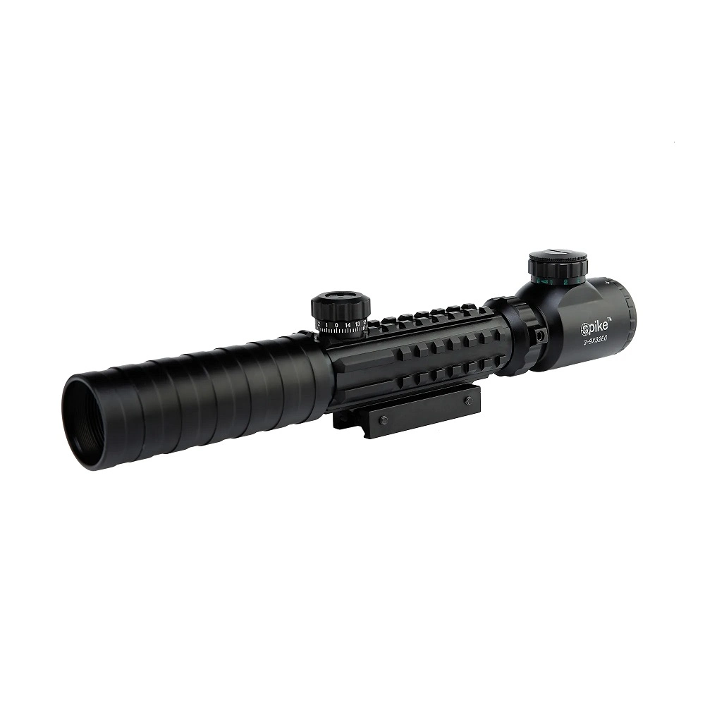 3-9x32 Eg Spike Zoomlu Av Dürbünü Çift Işık Kaynaklı