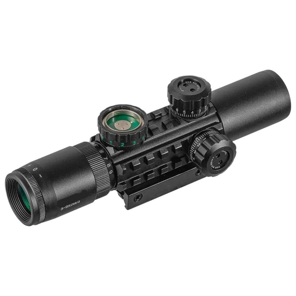 C3-9x26 Eg Raylı Çift Işıklı Av Dürbünü  11mm/22mm