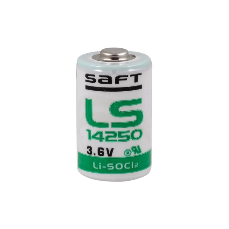 Saft Ls 14250 3.6v 1/2 Aa Size  Lithium Pil  (li-socı2)