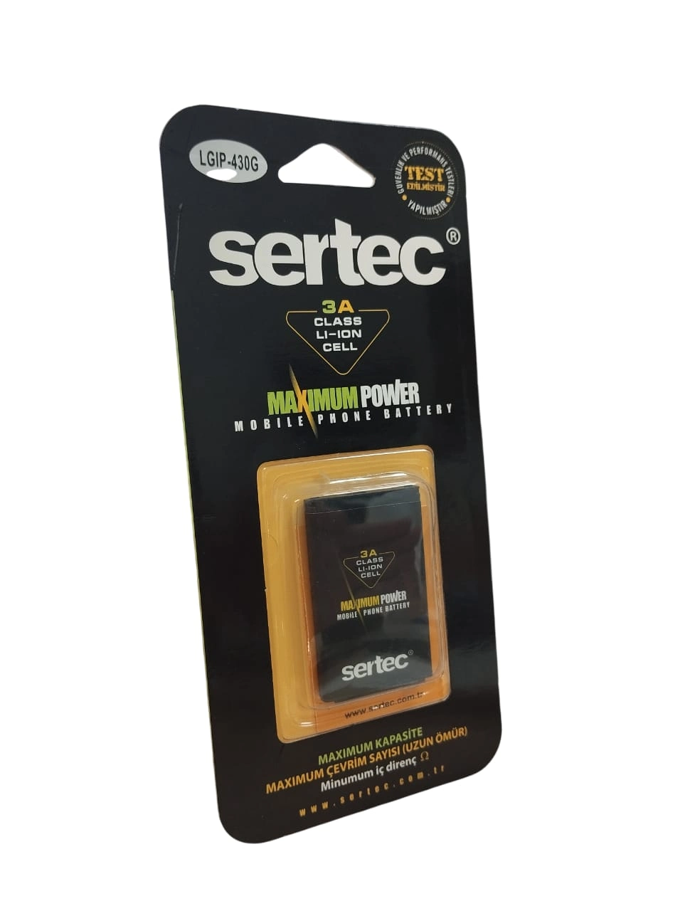 Sertec - Lg Cf360 / Lgıp-430g Uyumlu Batarya