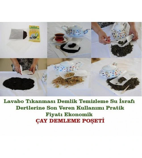 Ev Tipi Çay Demleme Poşeti 30lu Paket