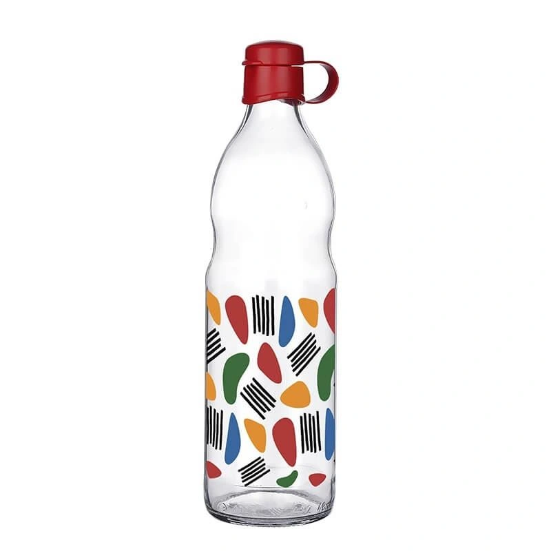 Frido Desenli Cam Suluk  1000 Ml