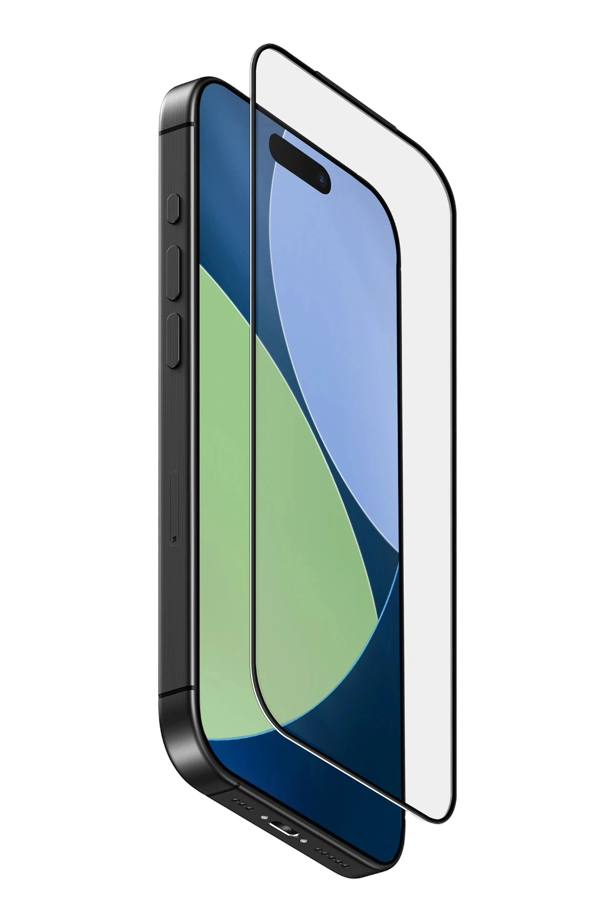 İphone 16e Ekran Koruyucu Kırılmaz Cam Çıtalı Koruyucu
