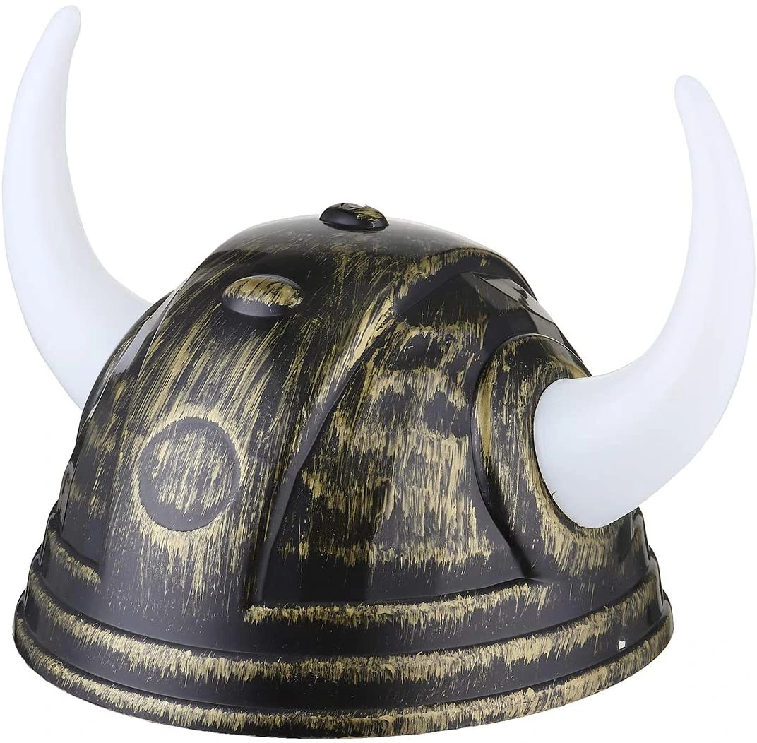 Viking Başlığı Asteriks Başlığı Altın Renk