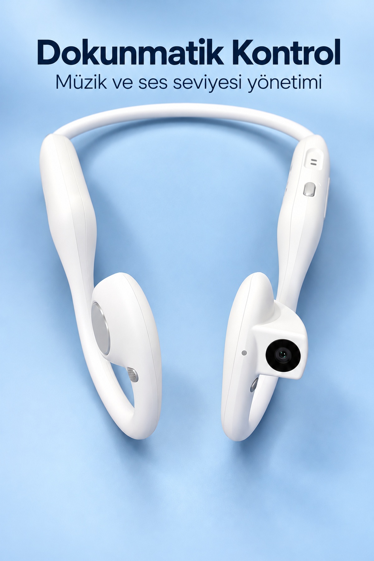 Video Kayıt Özellikli Bluetooth Kulaklık Sesli Asistan Destekli