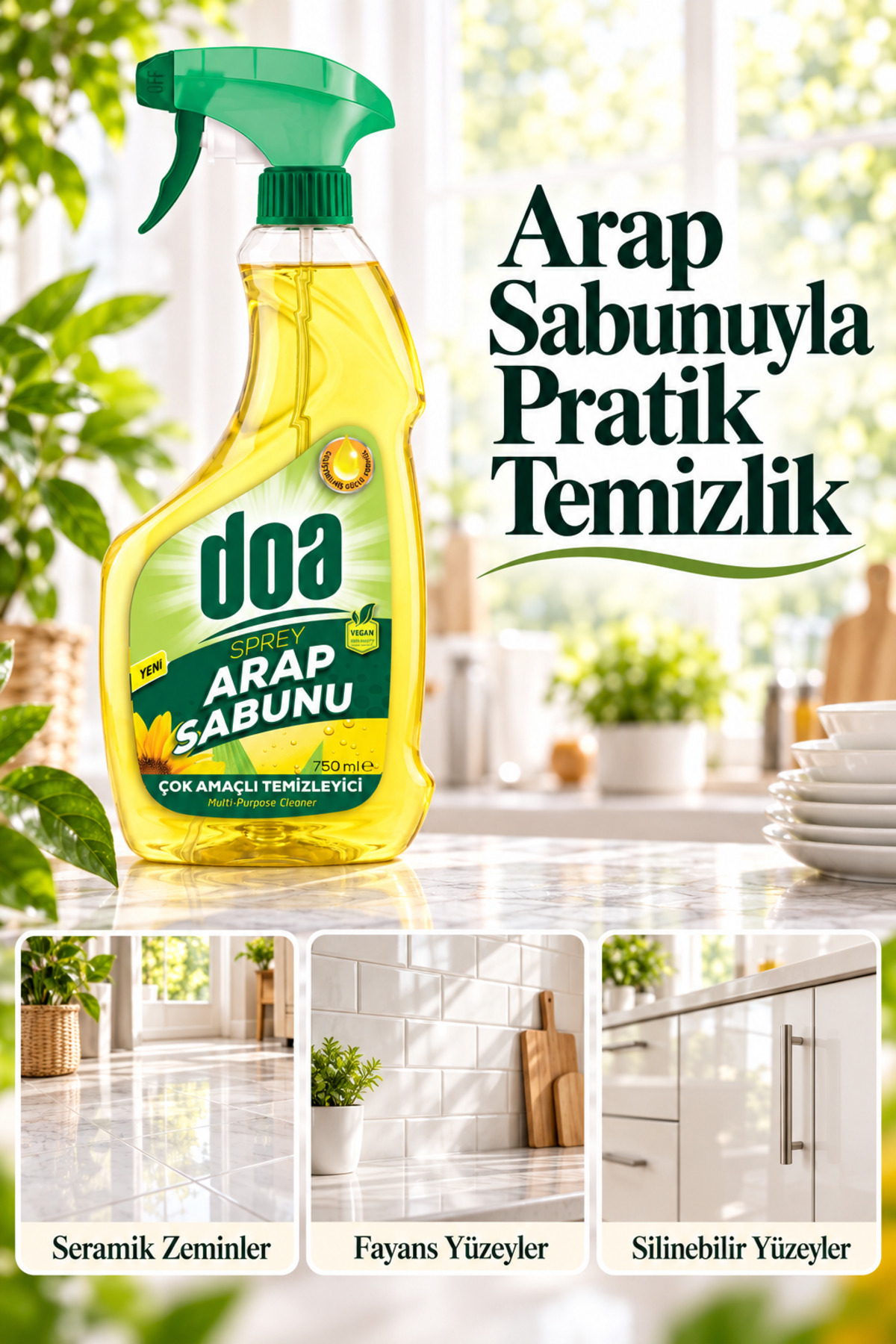 DOA SPREY ARAP SABUNU 750 ML