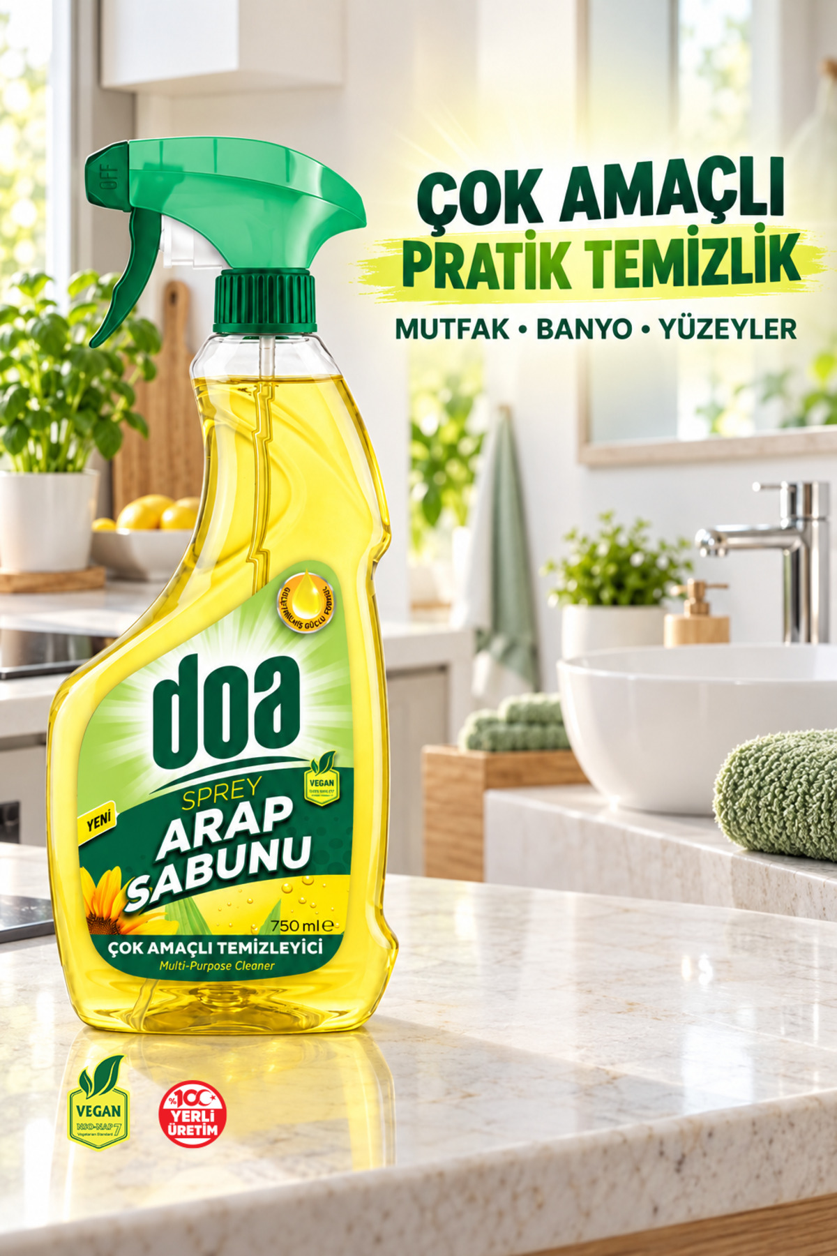 DOA SPREY ARAP SABUNU 750 ML