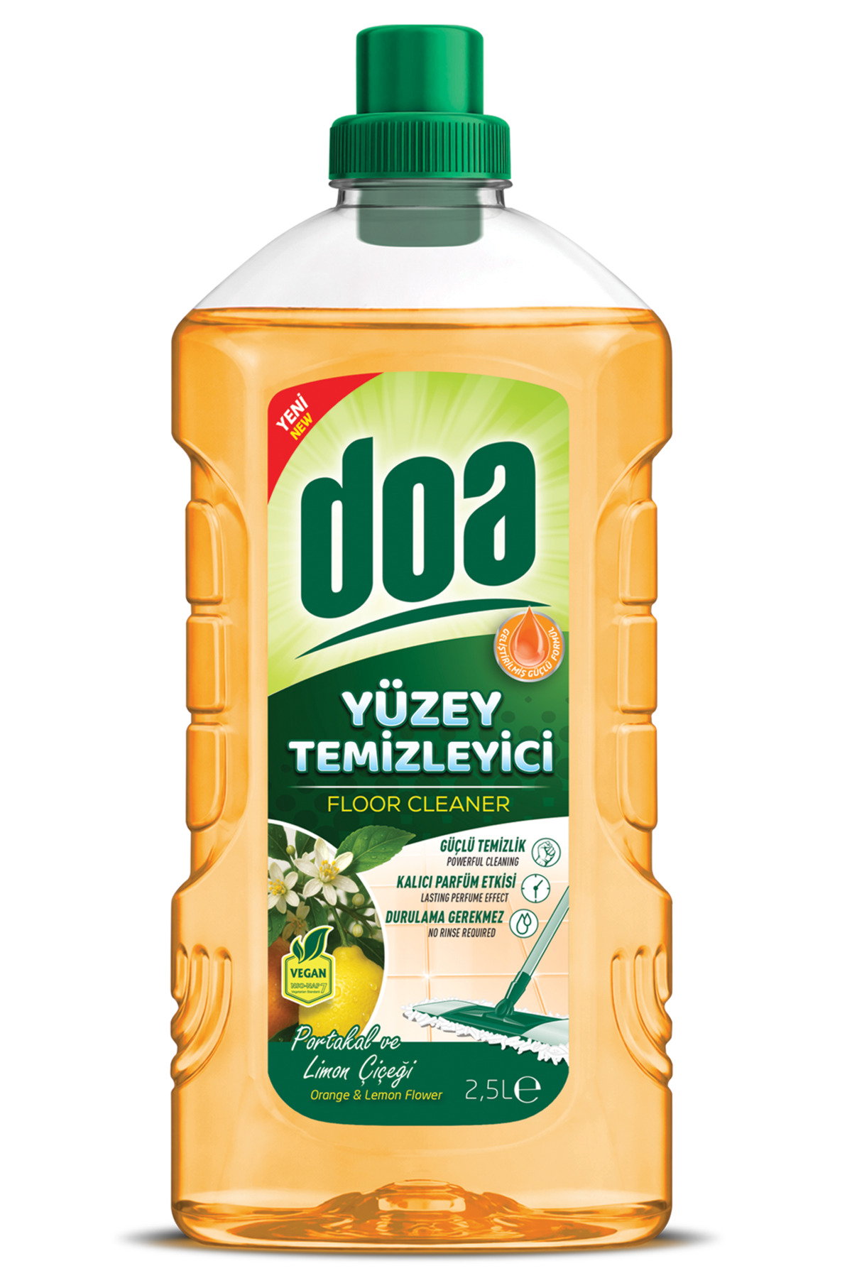 DOA YÜZEY TEMİZLEYİCİ PORTAKAL-LİMON ÇİÇEĞİ / 2500 ML