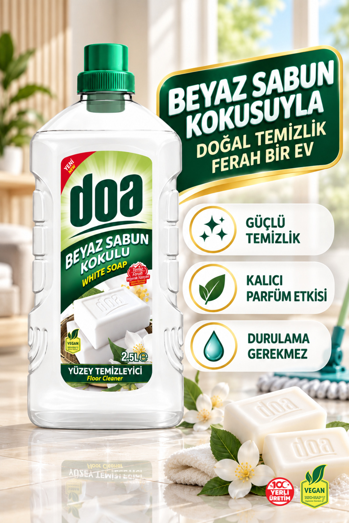 DOA BEYAZ SABUN / 2500 ML