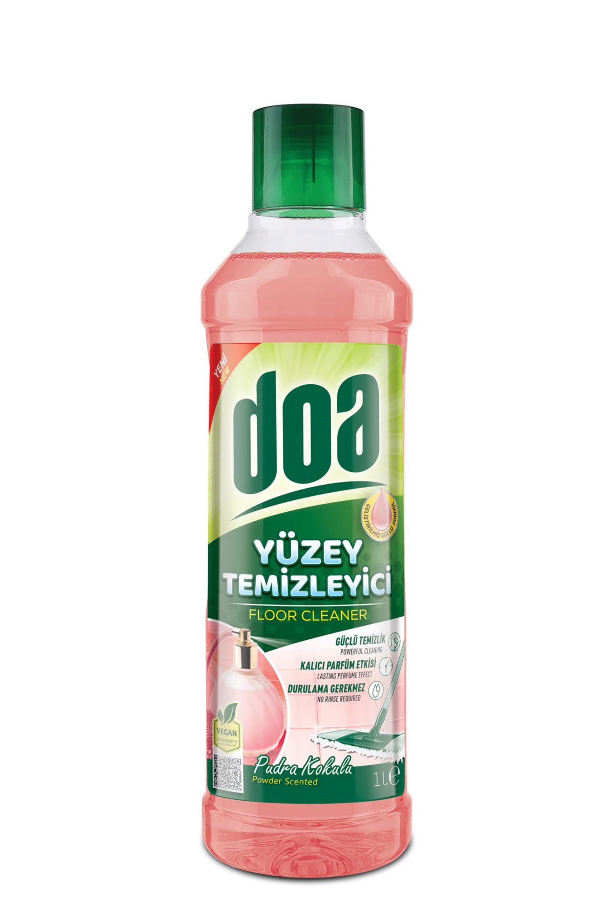 DOA YÜZEY TEMİZLEYİCİ PUDRA KOKULU / 1000 ML