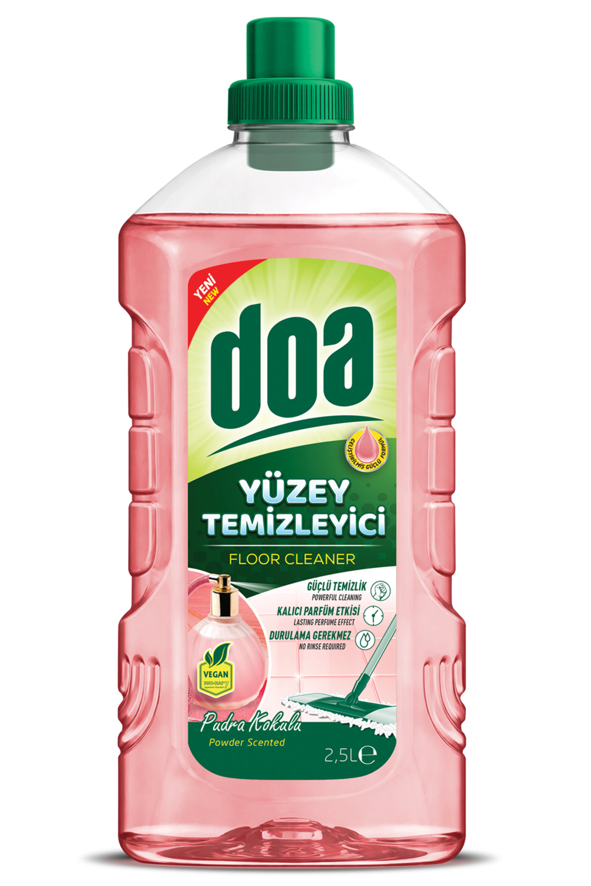 DOA YÜZEY TEMİZLEYİCİ PUDRA KOKULU / 2500 ML