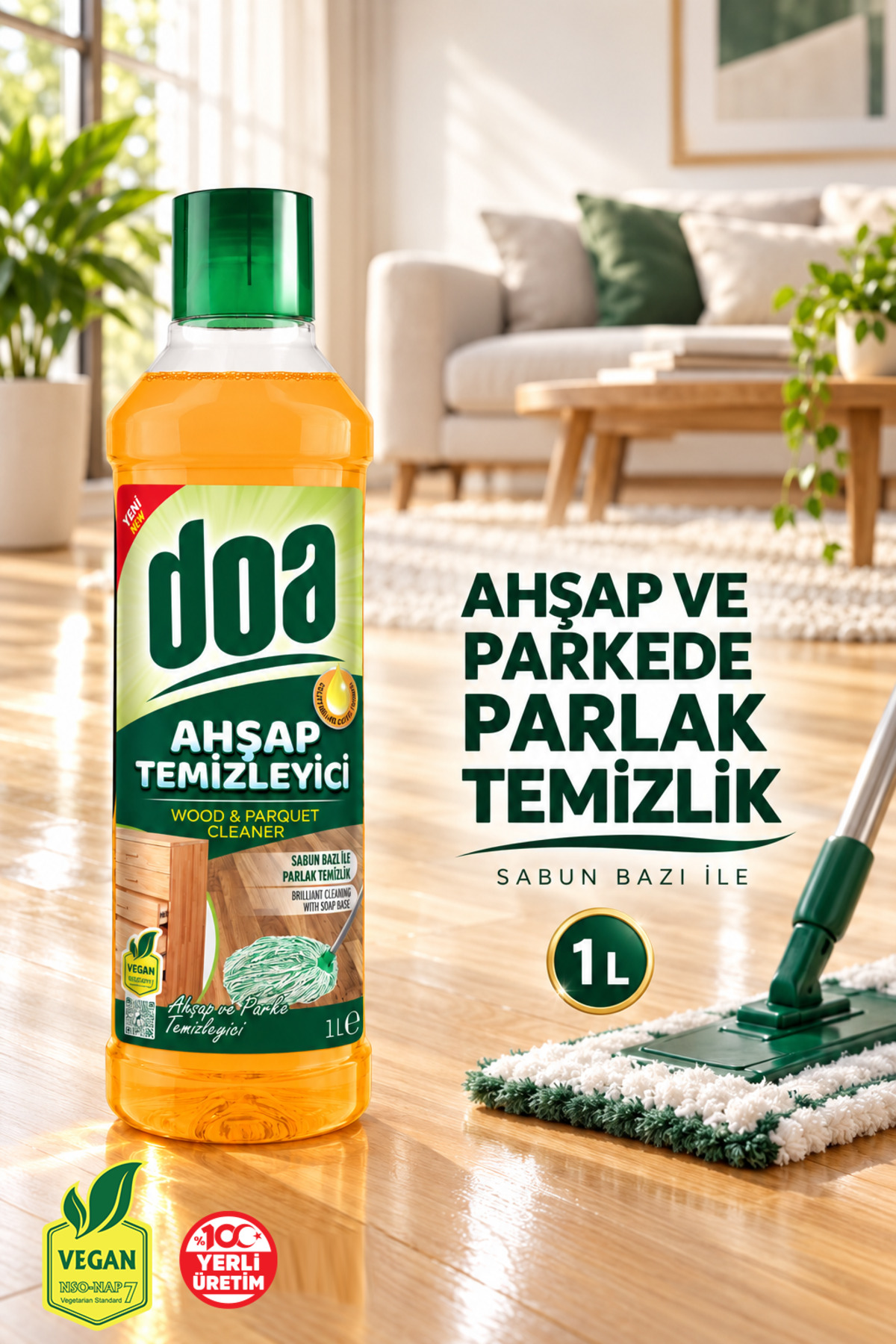 DOA AHŞAP TEMİZLEYİCİ / 1000 ML