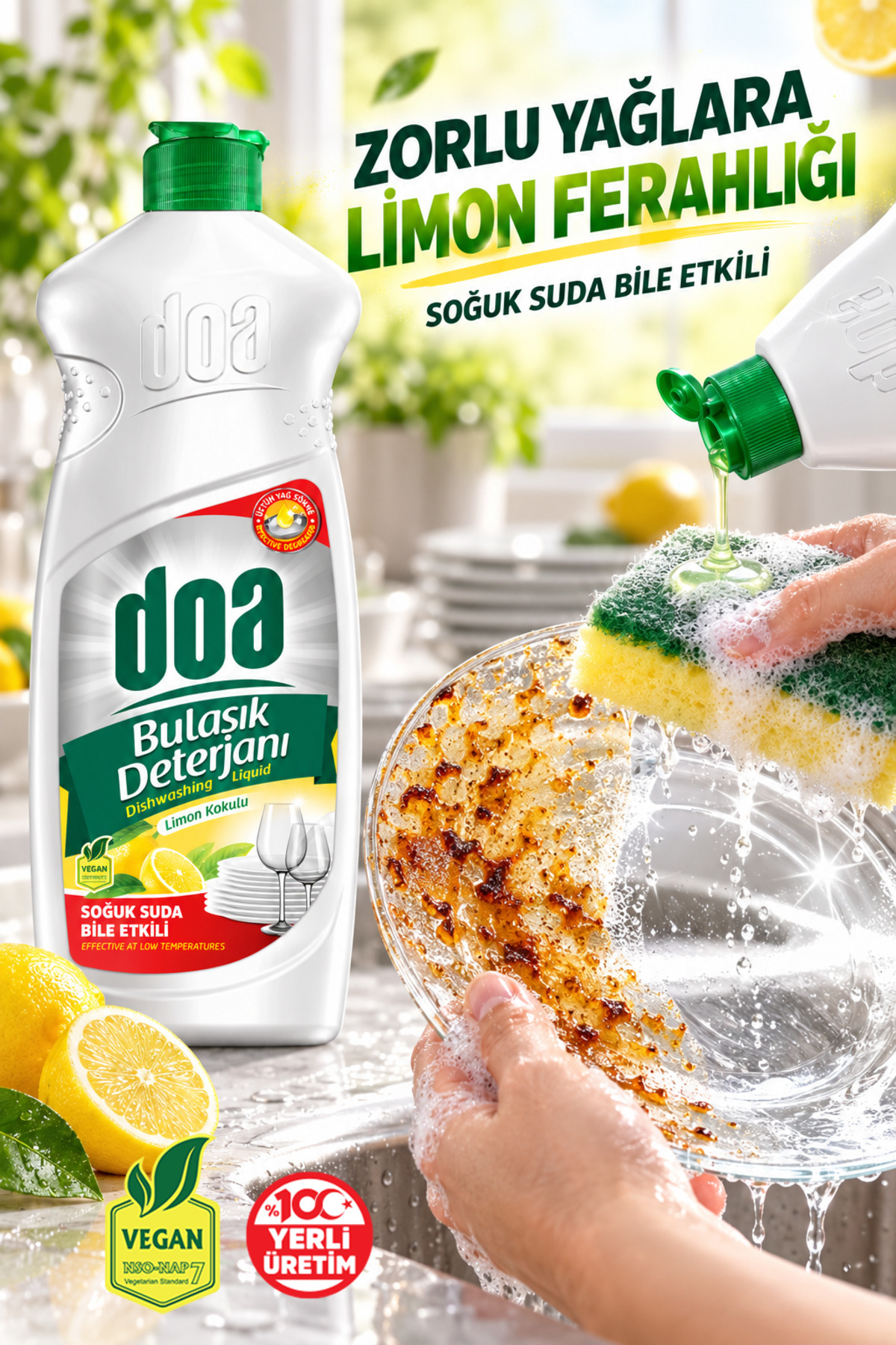 DOA BULAŞIK LİMON KOKULU 650 ML