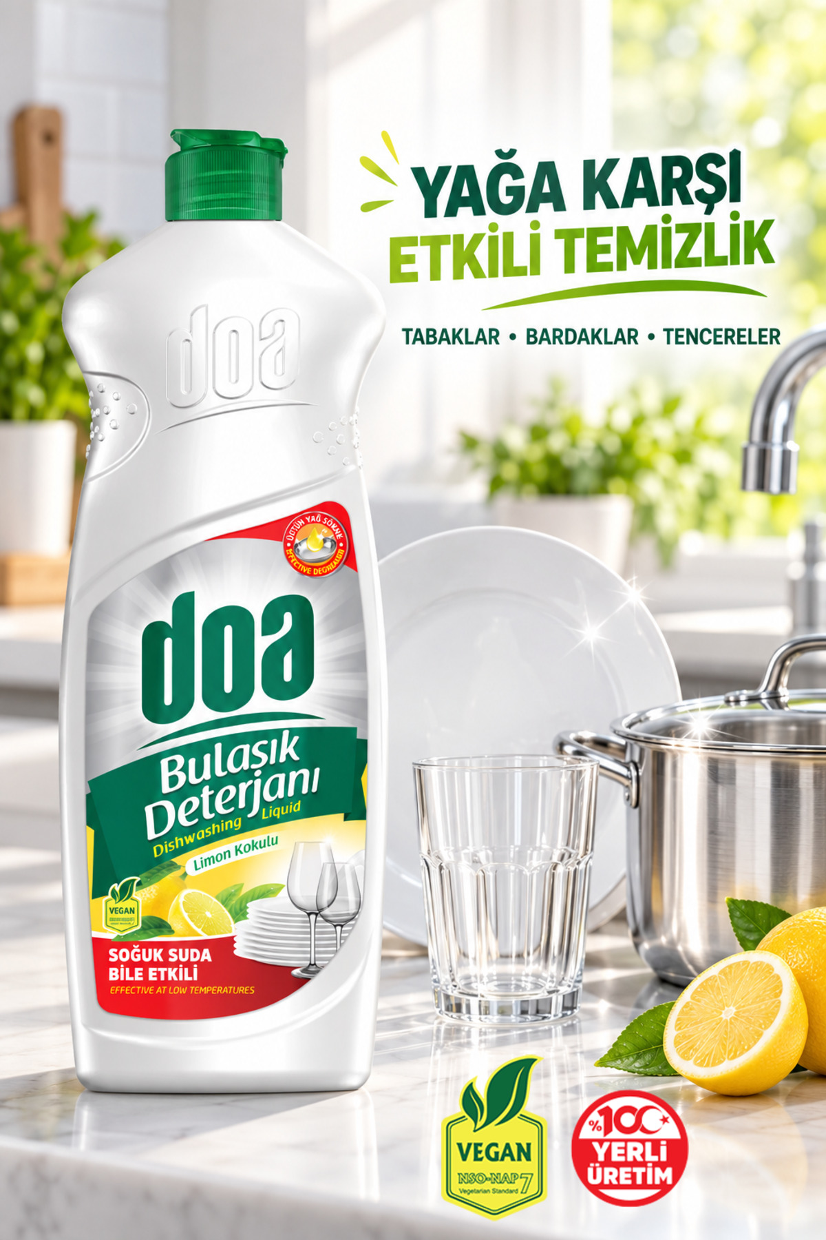 DOA BULAŞIK LİMON KOKULU 650 ML