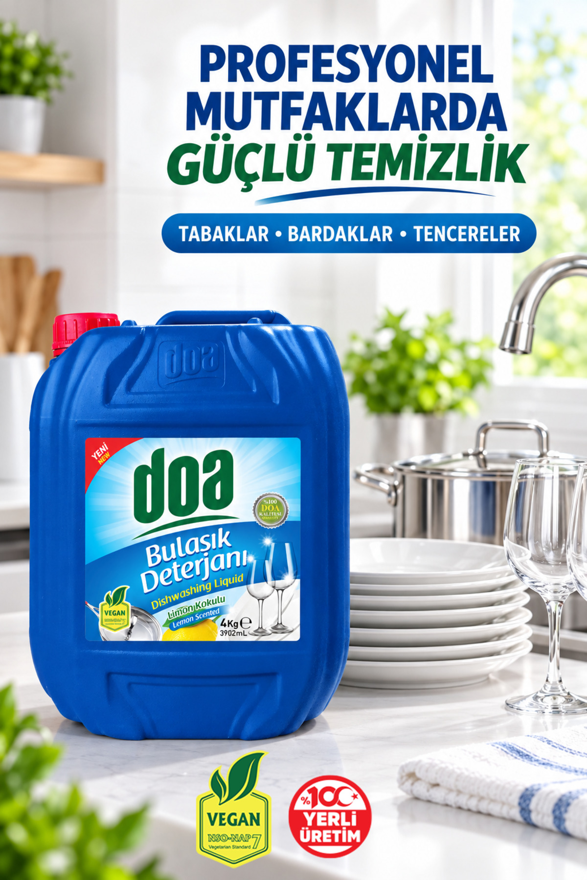 DOA SIVI BULAŞIK DET. LİMON / 4 KG