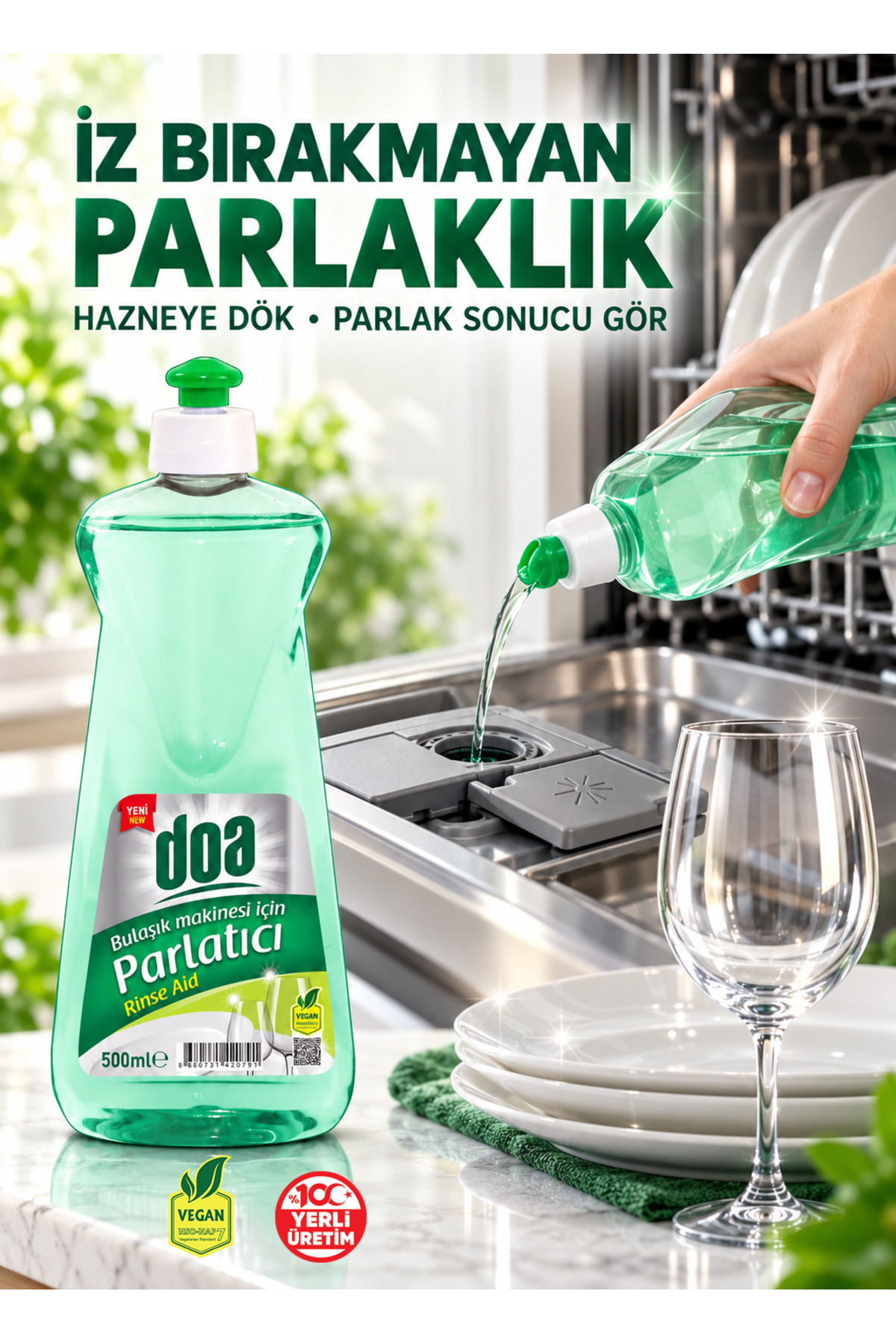 DOA BULAŞIK PARLATICISI / 500 ML