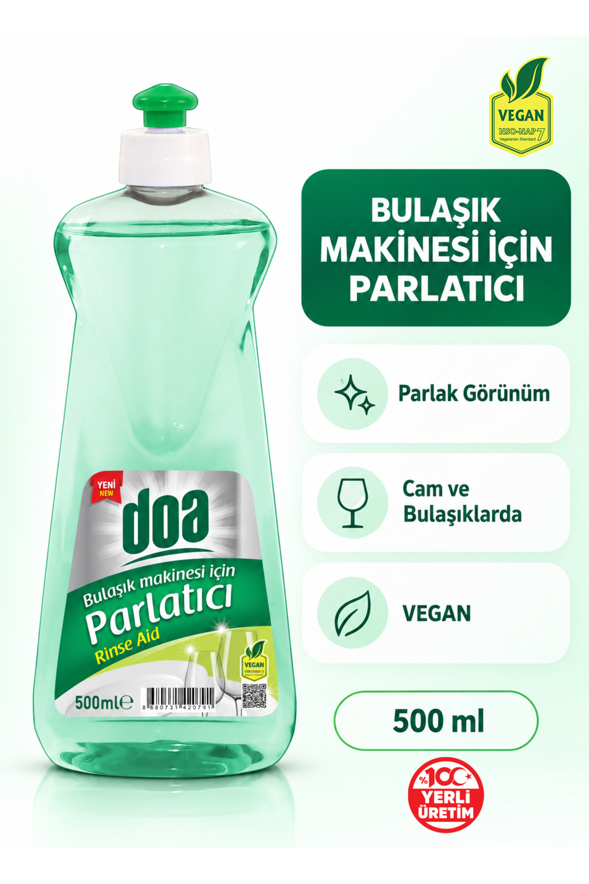 DOA BULAŞIK PARLATICISI / 500 ML