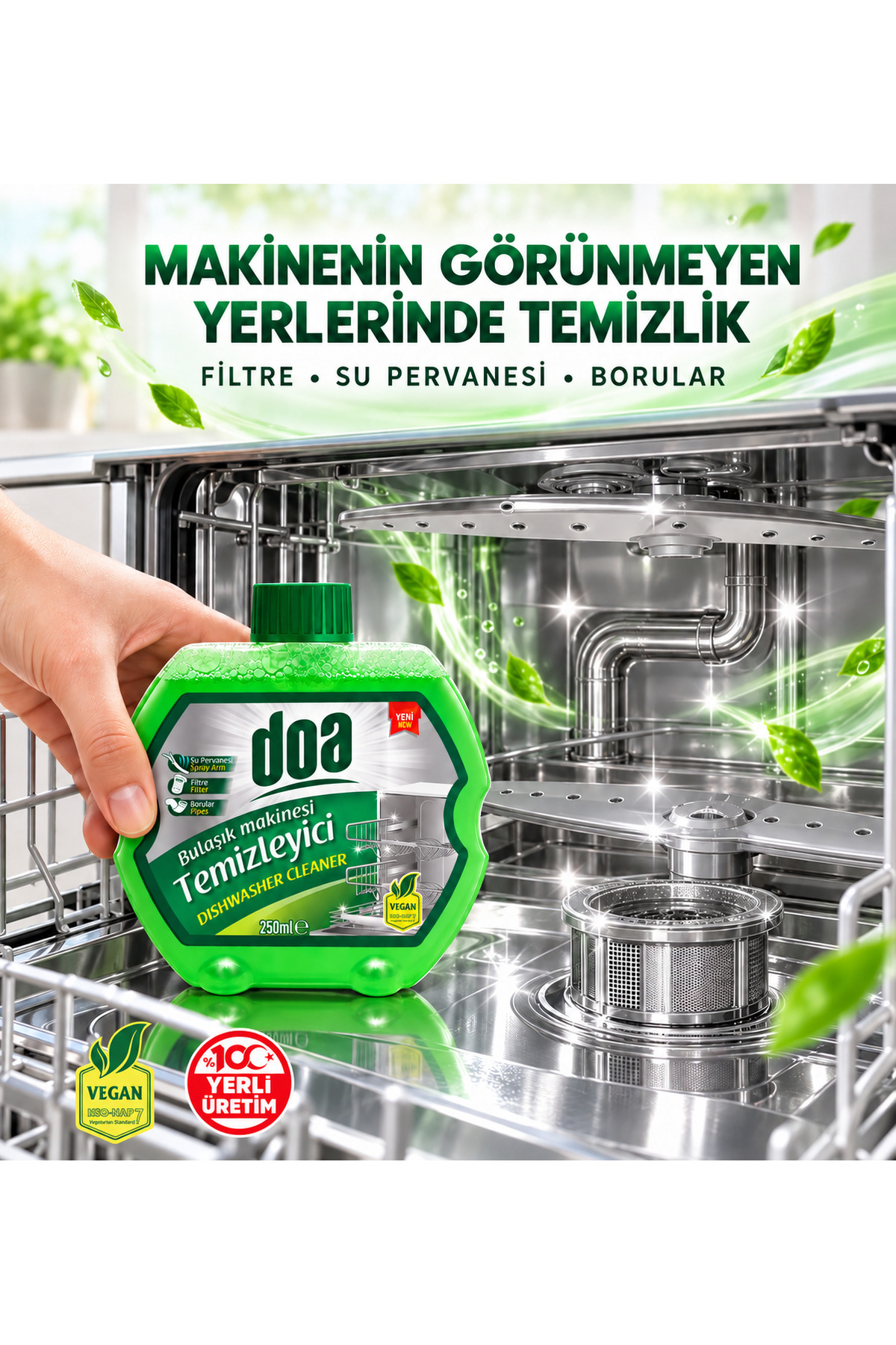 DOA BULAŞIK MAKİNASI TEMİZLEYİCİ / 250 ML