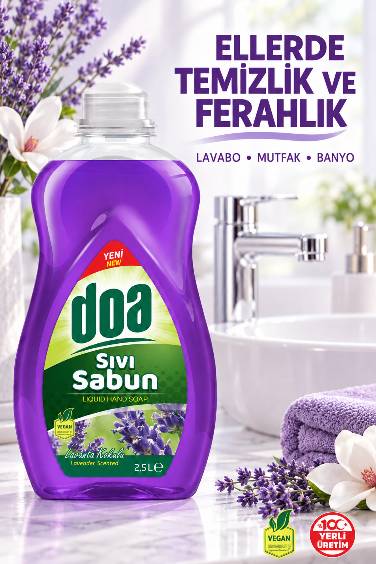 DOA SIVI SABUN LAVANTA /2500 ML