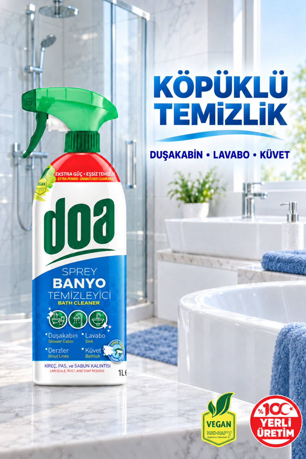 DOA BANYO TEMIZLEYICI SPREY / 1000 ML