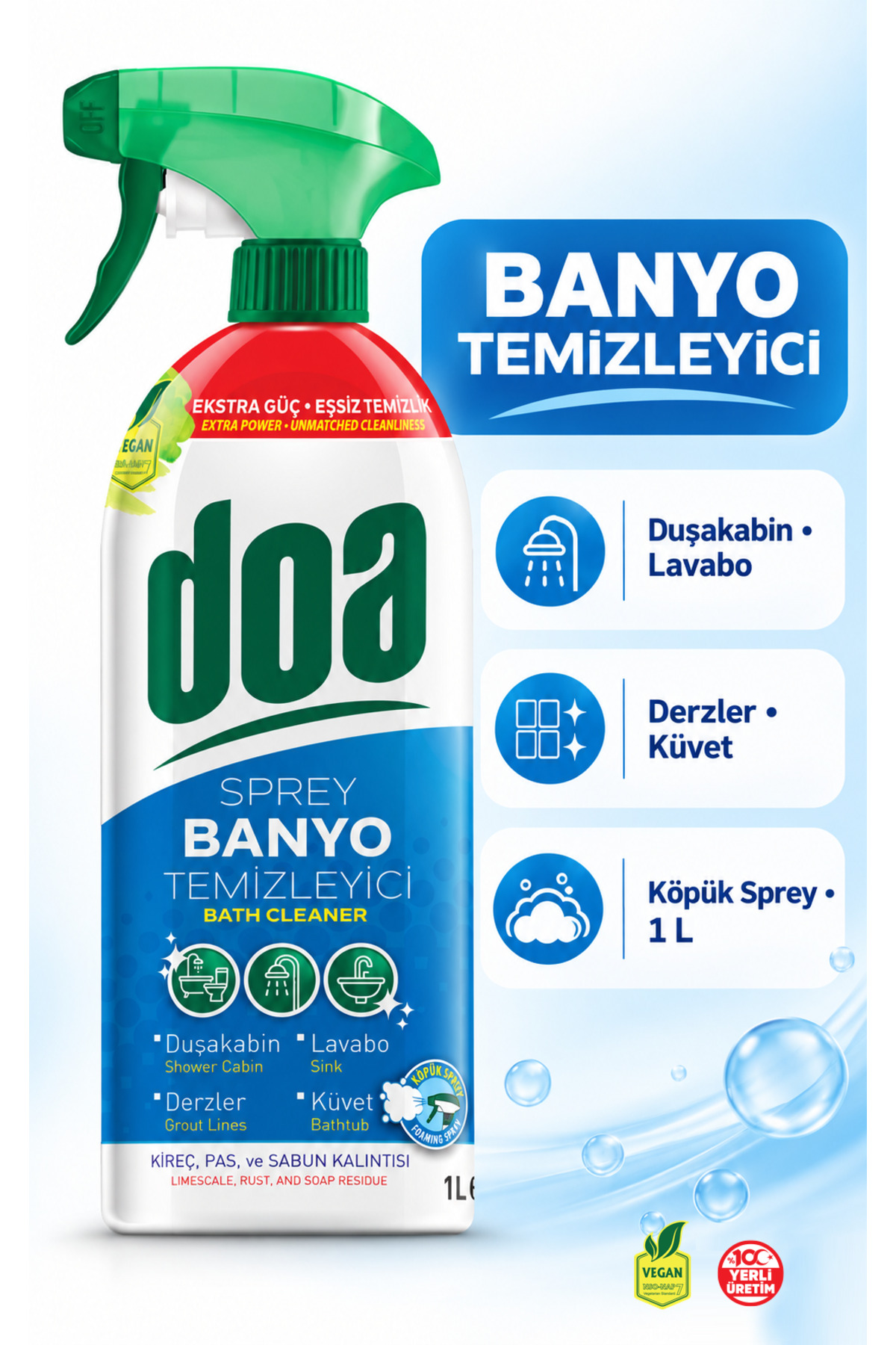 DOA BANYO TEMIZLEYICI SPREY / 1000 ML