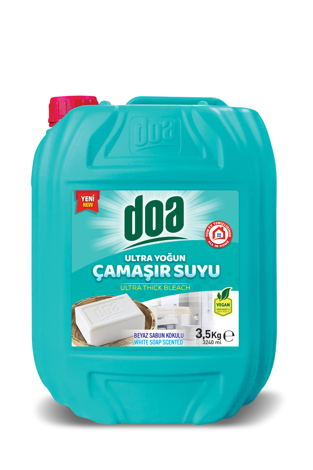 DOA ULTRA ÇAMAŞIR SUYU BEYAZ SABUN KOKULU / 3,5 KG