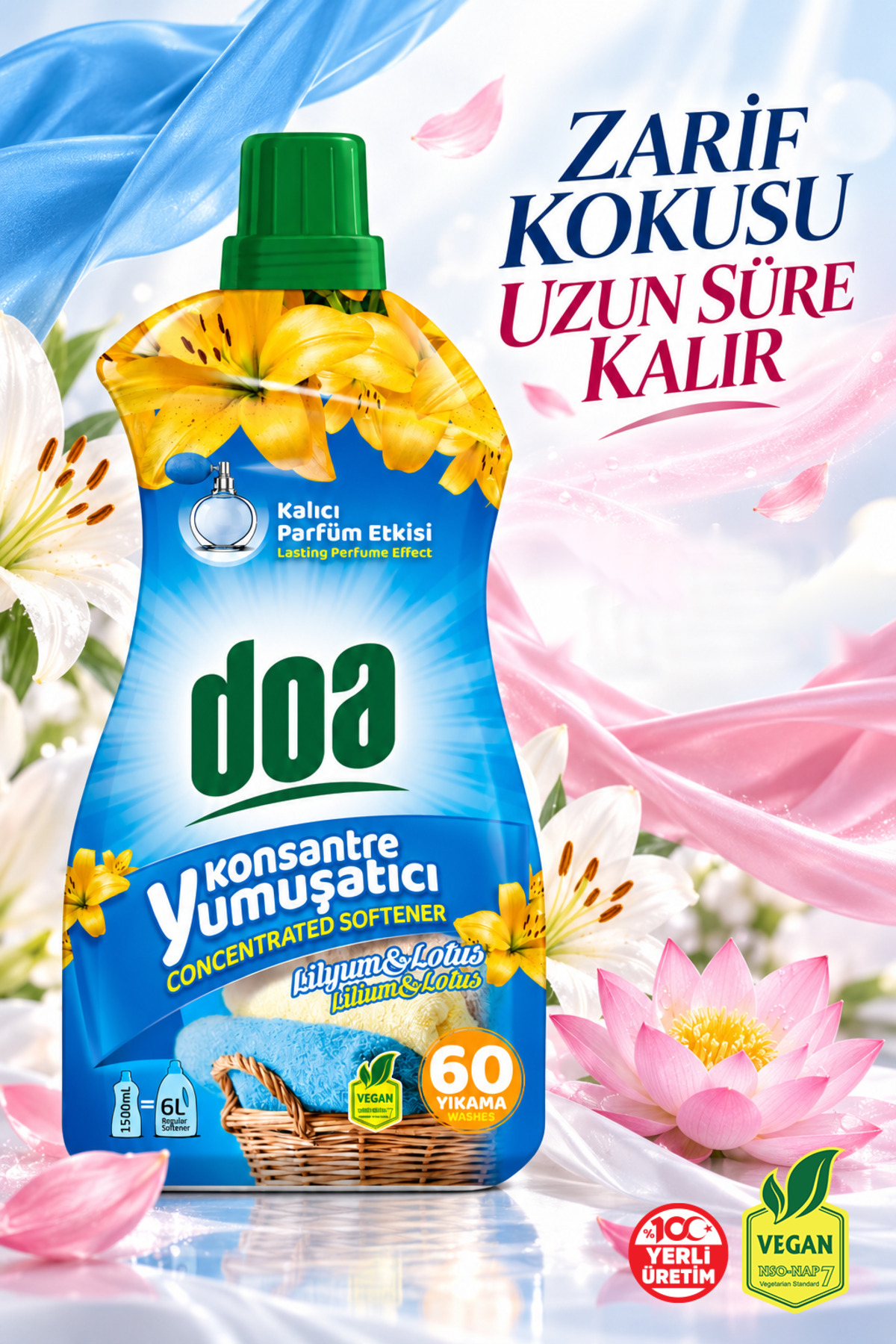DOA KONSANTRE YUM. LİLİ LOTUS ÇİÇEĞİ / 1500 ML