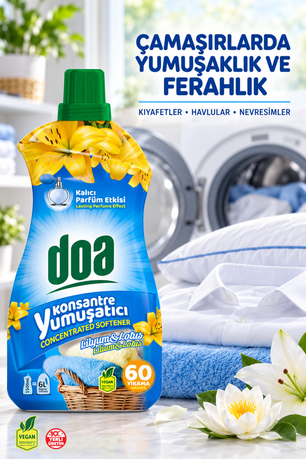 DOA KONSANTRE YUM. LİLİ LOTUS ÇİÇEĞİ / 1500 ML