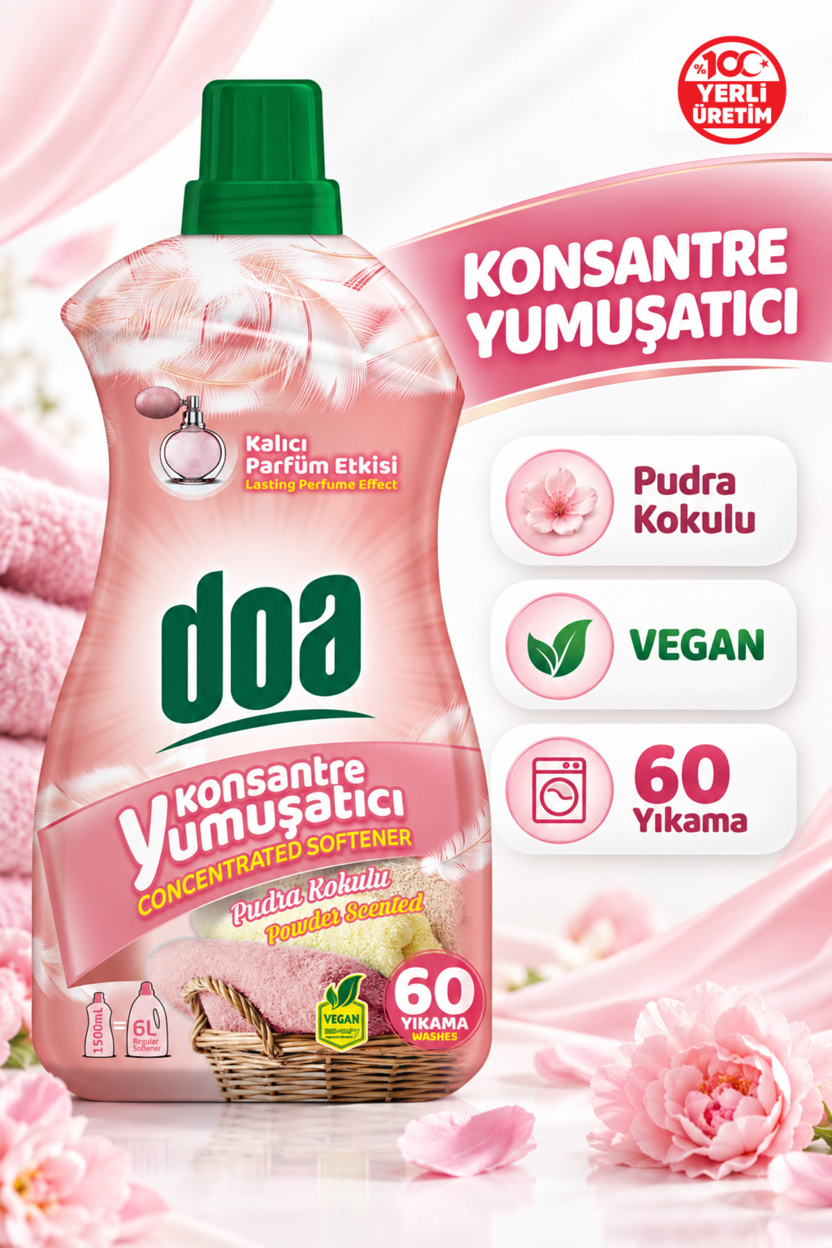 DOA KONSANTRE PUDRA KOKULU / 1500 ML