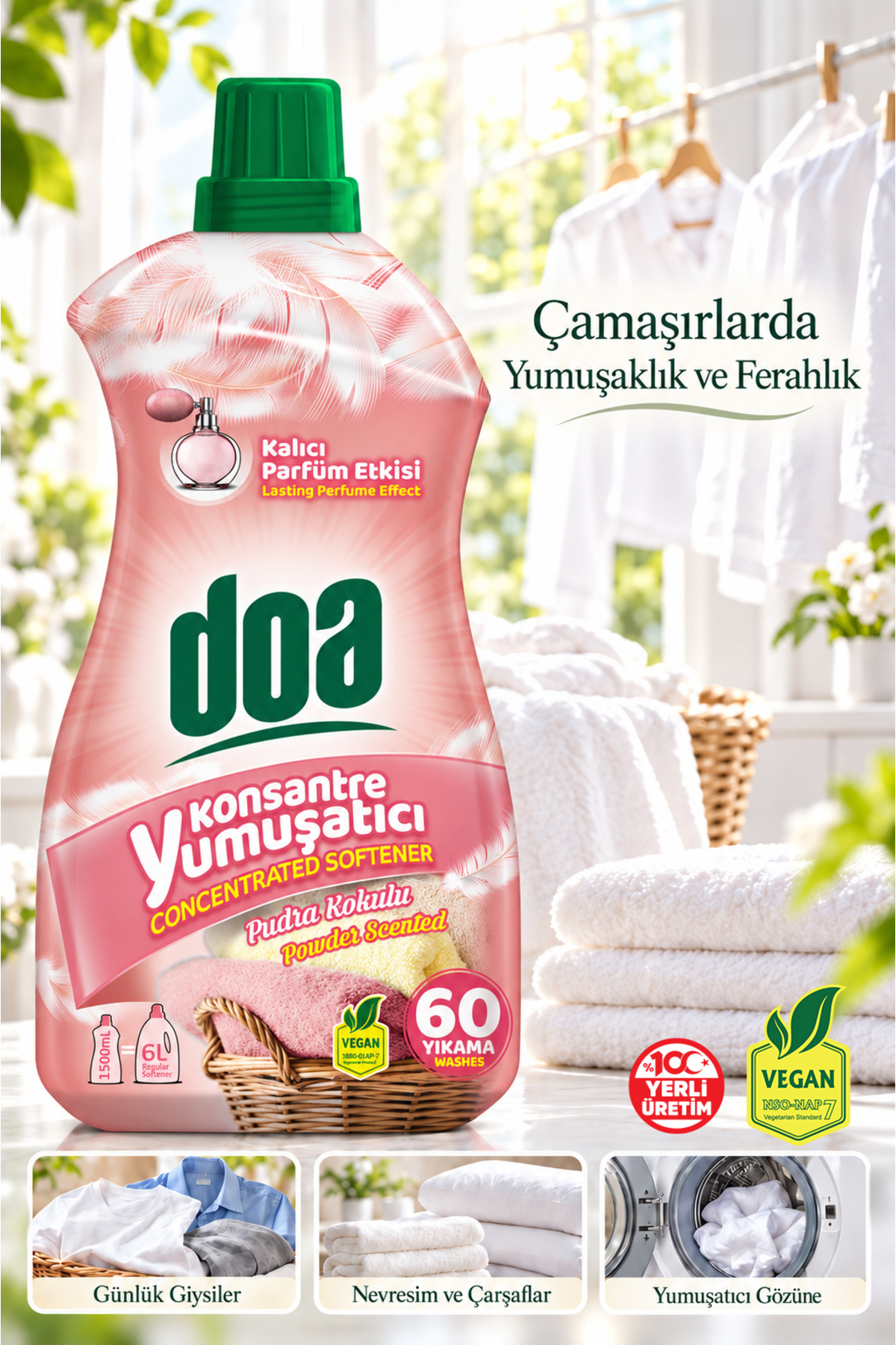 DOA KONSANTRE PUDRA KOKULU / 1500 ML