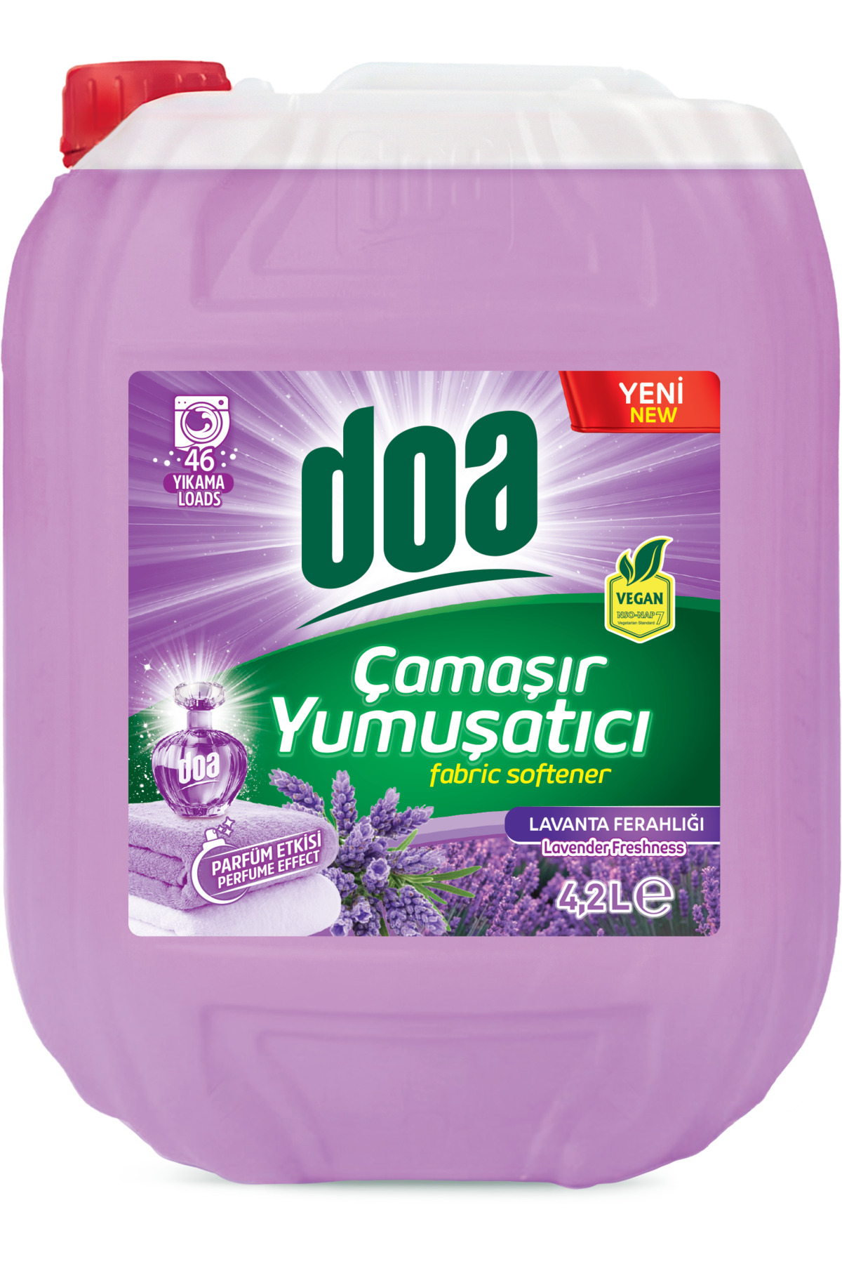 DOA YUMUŞATICI LAVANTA FERAHLIĞI BİDON 4,2 LT