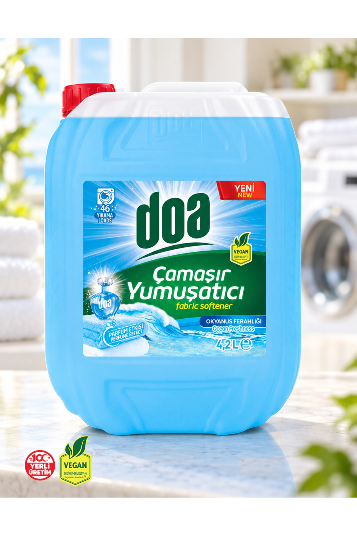 DOA YUMUŞATICI OKYANUS  FERAHLIĞI BİDON 4,2 LT