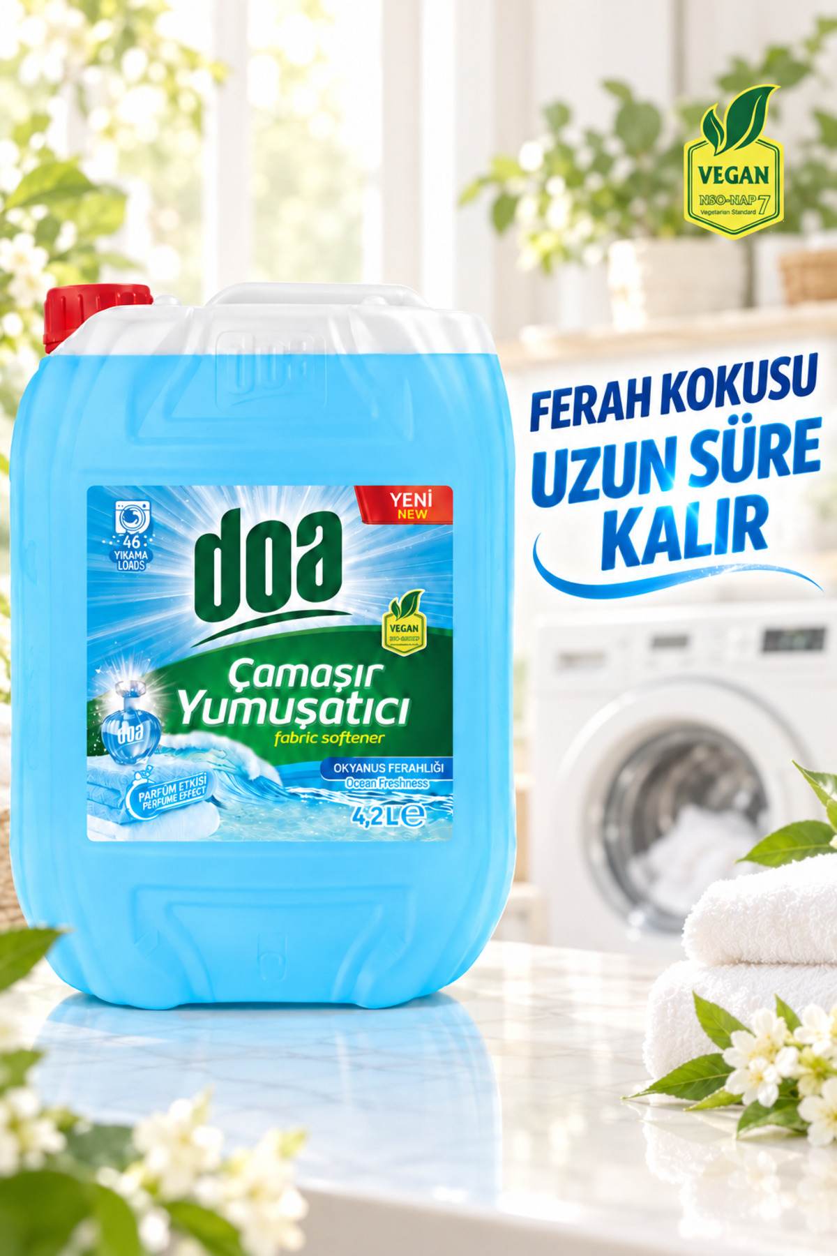 DOA YUMUŞATICI OKYANUS  FERAHLIĞI BİDON 4,2 LT