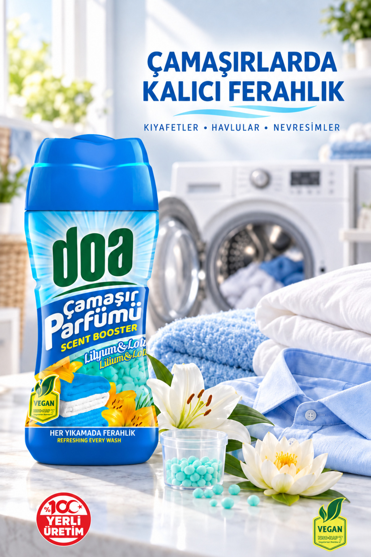 DOA ÇAMAŞIR PARFÜMÜ LİLYUM&LOTUS / 210 GR