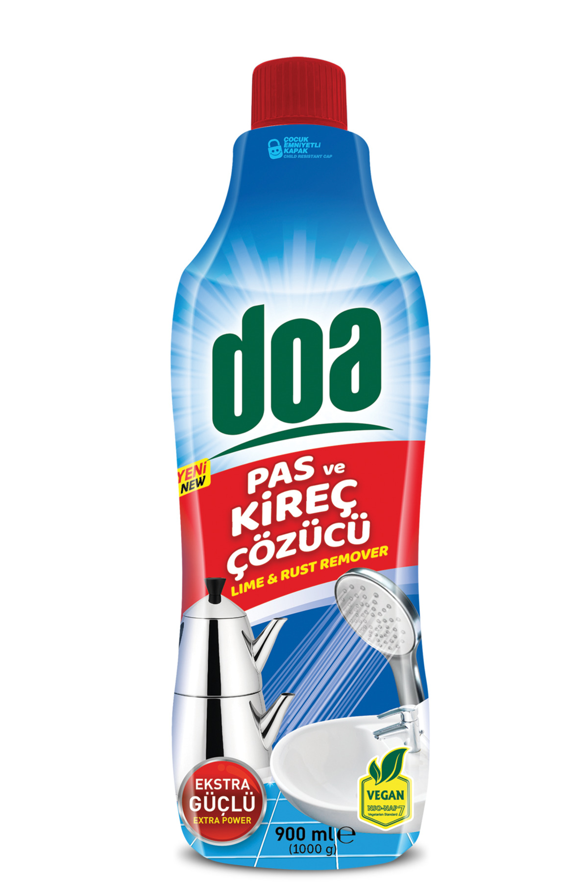DOA PAS VE KİREÇ ÇÖZÜCÜ / 900 ML