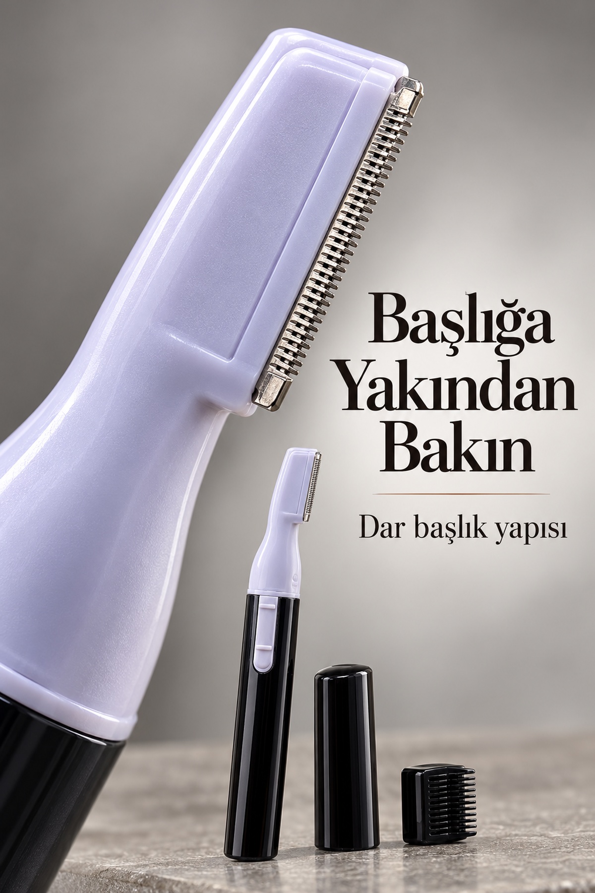 Sakal Bıyık Düzeltici İnce Gövdeli ve Kaş Taraklı
