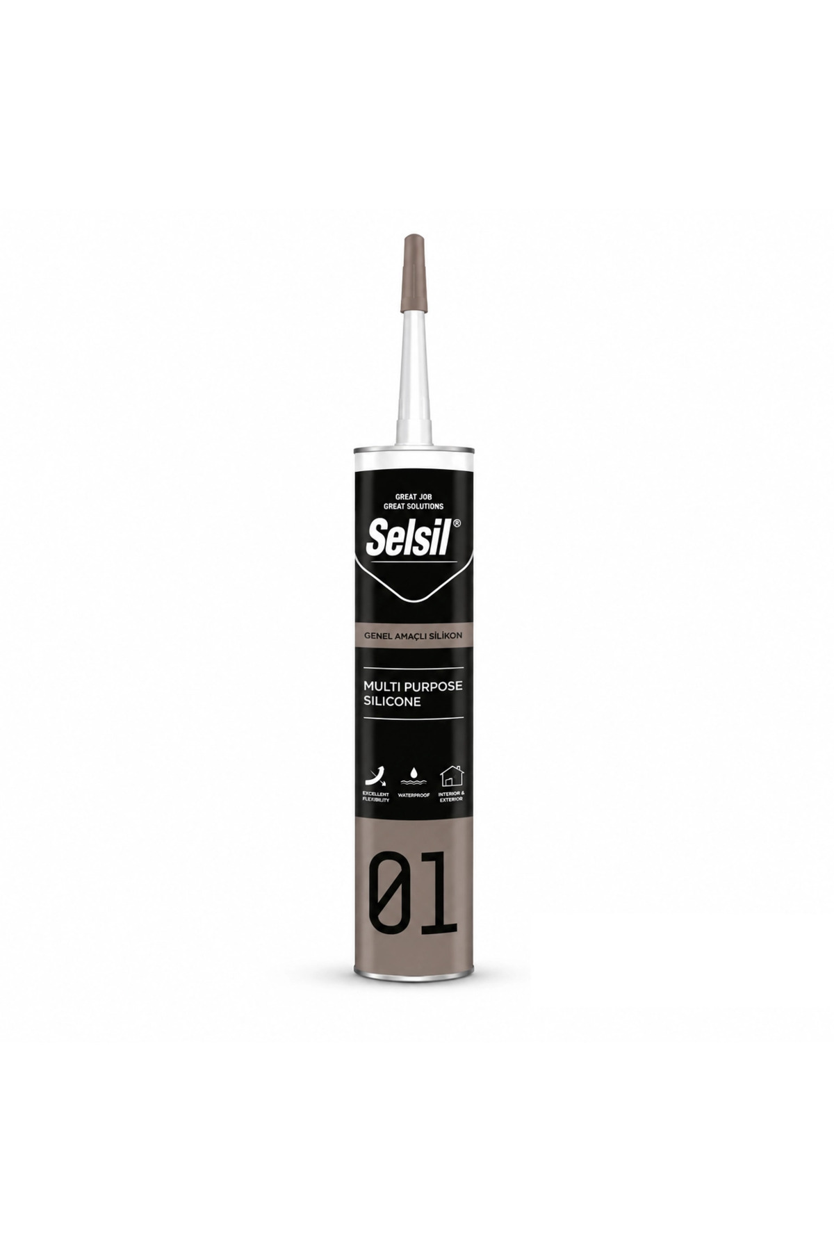 Selsil 280 gr Beyaz Genel Amaçlı Silikon
