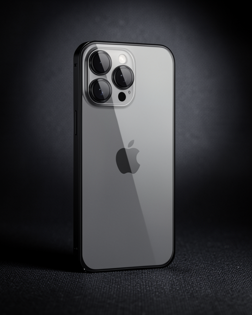 iPhone 15 Pro - Joko Metal Bumper Mat Kılıf - Siyah