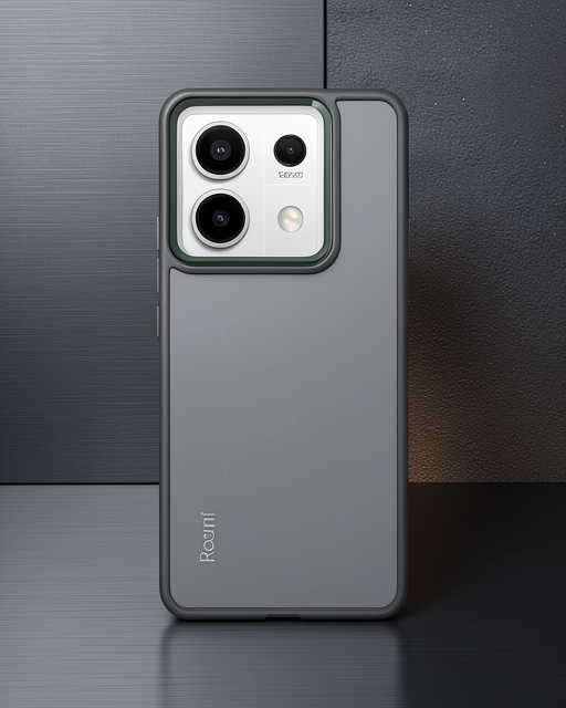 Xiaomi Redmi Note 13 4G Kılıf Power Silikon - Koyu Yeşil