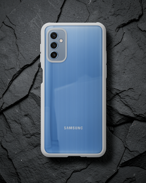 Samsung Galaxy M52 5G Kılıf Miami Şeffaf Silikon - Şeffaf