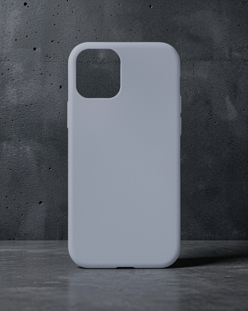 iPhone 12 Pro Max Kılıf Nano İçi Kadife Silikon - Gri
