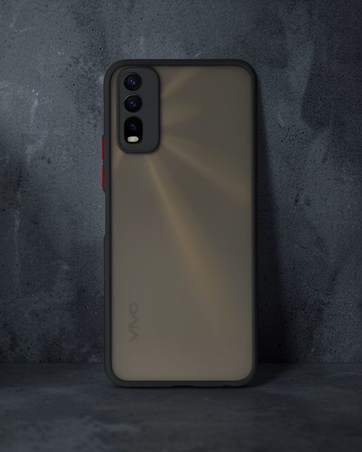 Vivo Y11S Kılıf - Montreal Silikon Kapak - Siyah