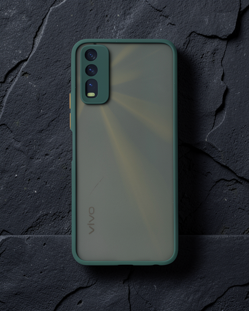 Vivo Y11S Kılıf - Montreal Silikon Kapak - Yeşil